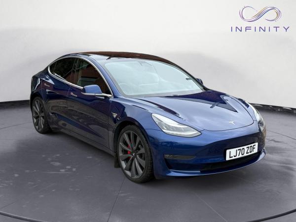 Tesla Model 3 (Dual Motor) Performance Saloon 4dr Electric Auto 4WDE (Performance Upgrade) (449 bhp)