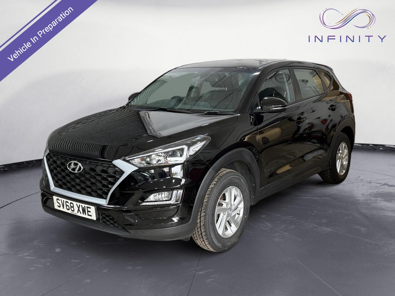 Black 2018 Hyundai Tucson 1.6 GDi S Connect Hatchback Front-wheel drive Manual
