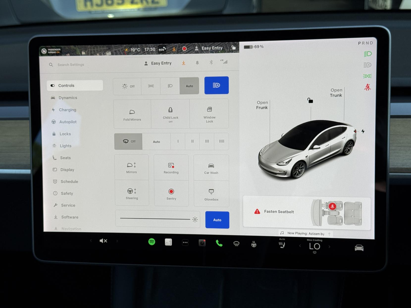 Tesla Model 3 Standard Range Plus Saloon 4dr Electric Auto RWD (241 bhp)