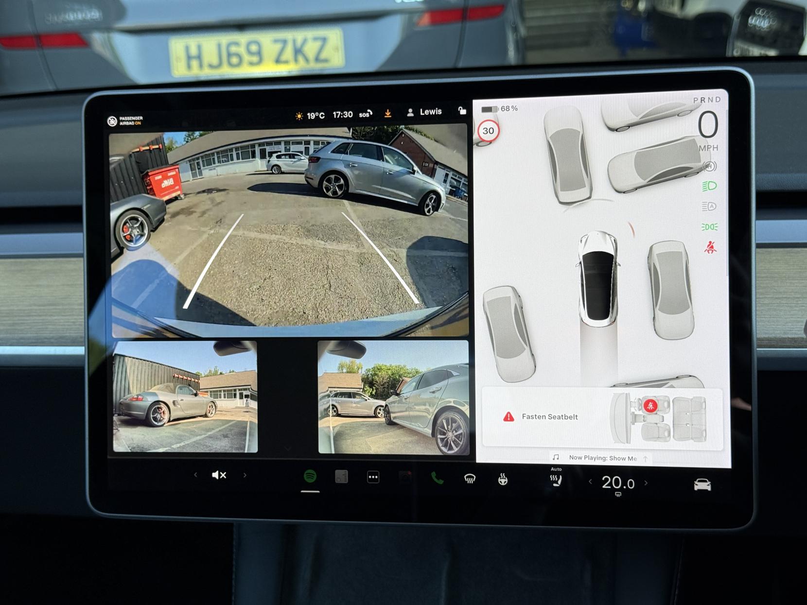 Tesla Model 3 Standard Range Plus Saloon 4dr Electric Auto RWD (241 bhp)