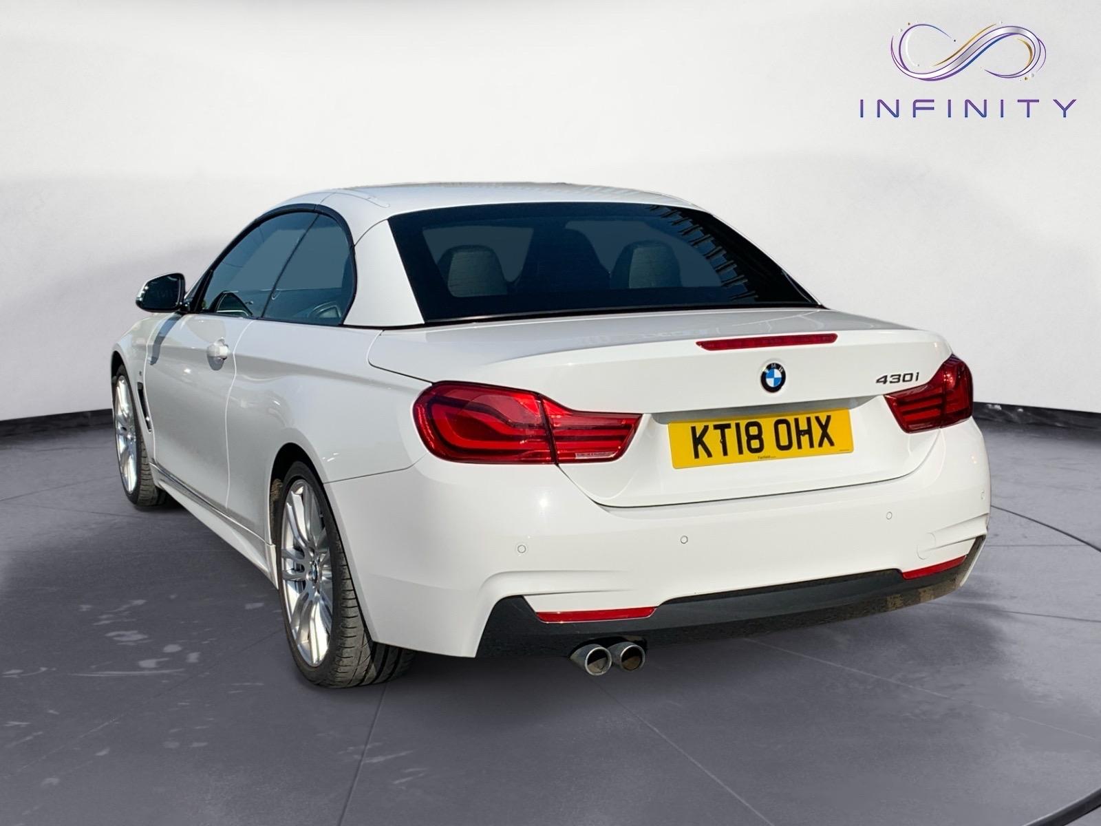 BMW 4 Series 2.0 430i M Sport Convertible 2dr Petrol Auto Euro 6 (s/s) (252 ps)