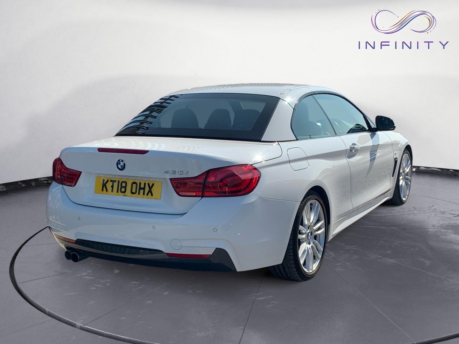 BMW 4 Series 2.0 430i M Sport Convertible 2dr Petrol Auto Euro 6 (s/s) (252 ps)