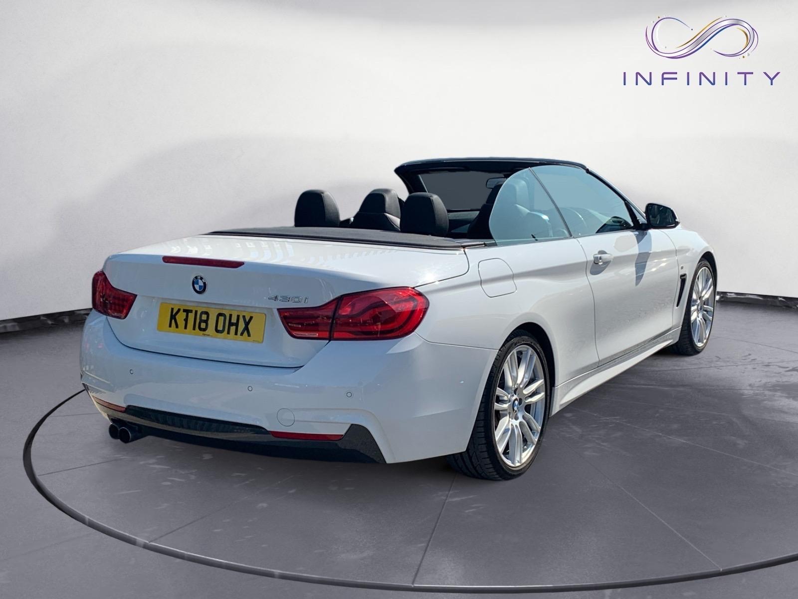 BMW 4 Series 2.0 430i M Sport Convertible 2dr Petrol Auto Euro 6 (s/s) (252 ps)